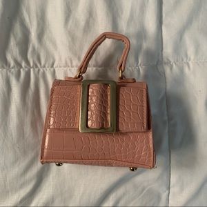 Pink mini bag